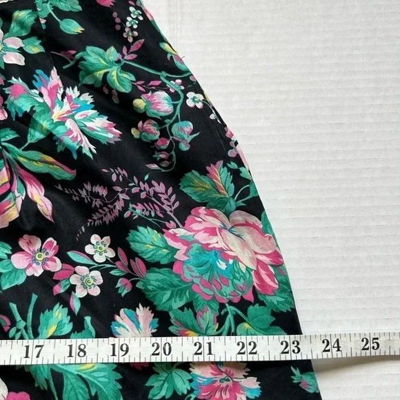 Bachelder IMPORTS VTG 100% cotton floral sweater SZ 12( run small ) USA made
